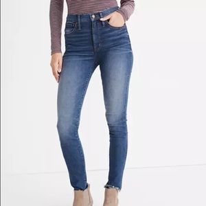 Madewell high-rise skinny jeans
